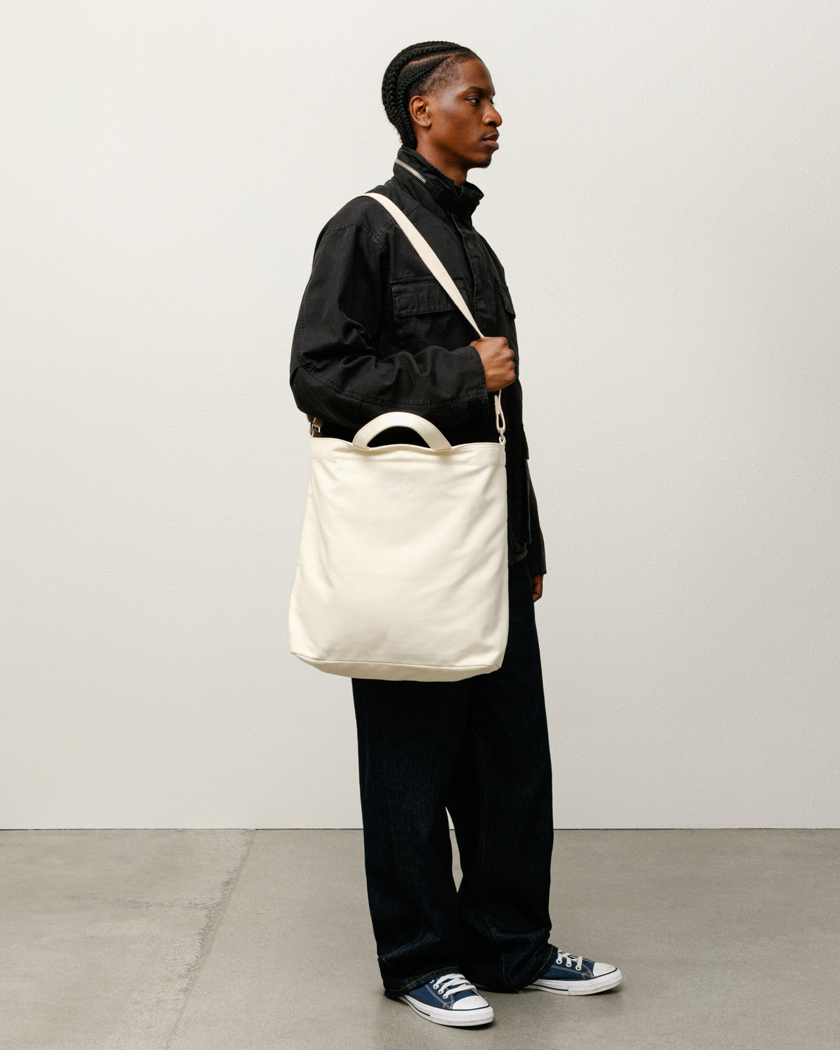 Canvas Crossbody Bag – Natural | Accessories | Stüssy Japan