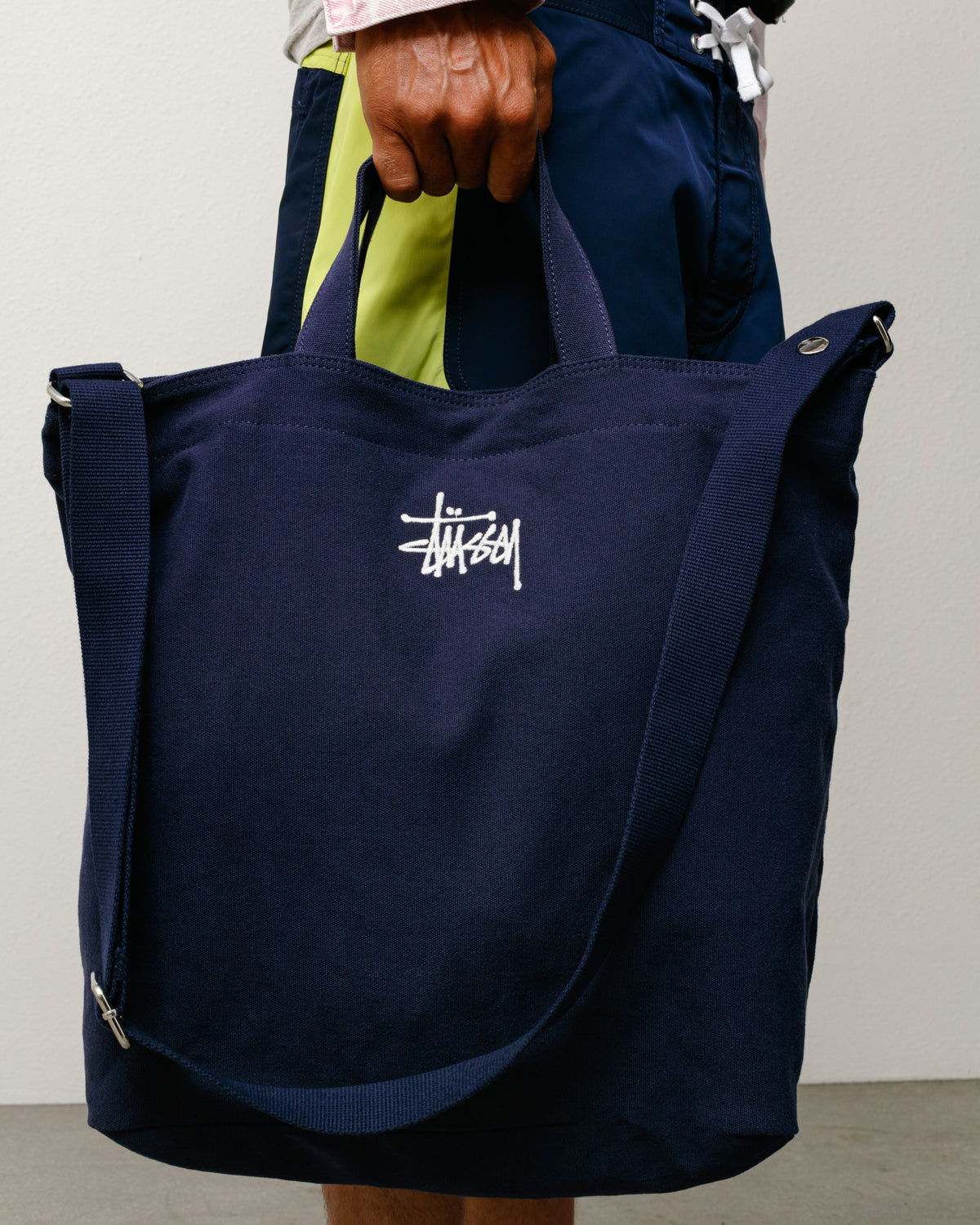 Canvas Crossbody Bag – Navy | Accessories | Stüssy Japan