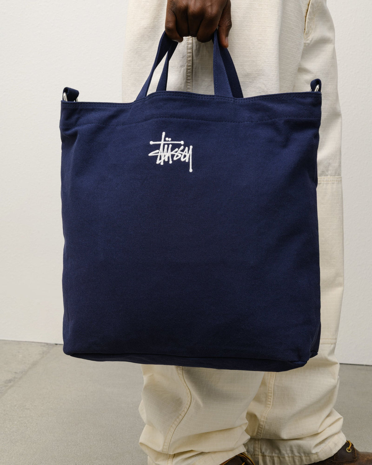 Canvas Crossbody Bag – Navy | Accessories | Stüssy Japan