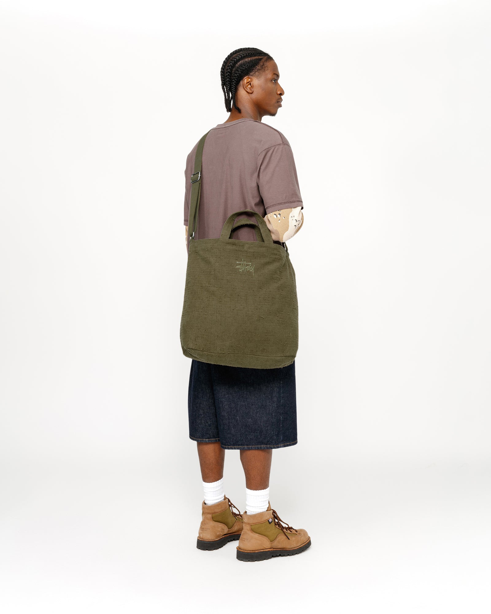 Needle Punch Crossbody Bag in olive – Stüssy Japan