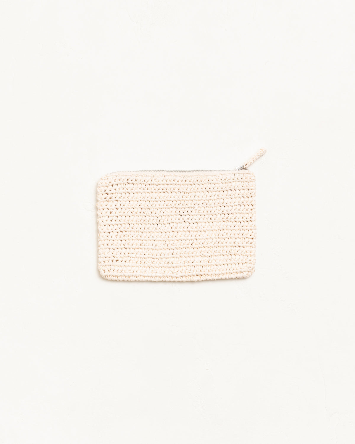 Woven Zip Pouch – Ivory | Accessories | Stüssy Japan