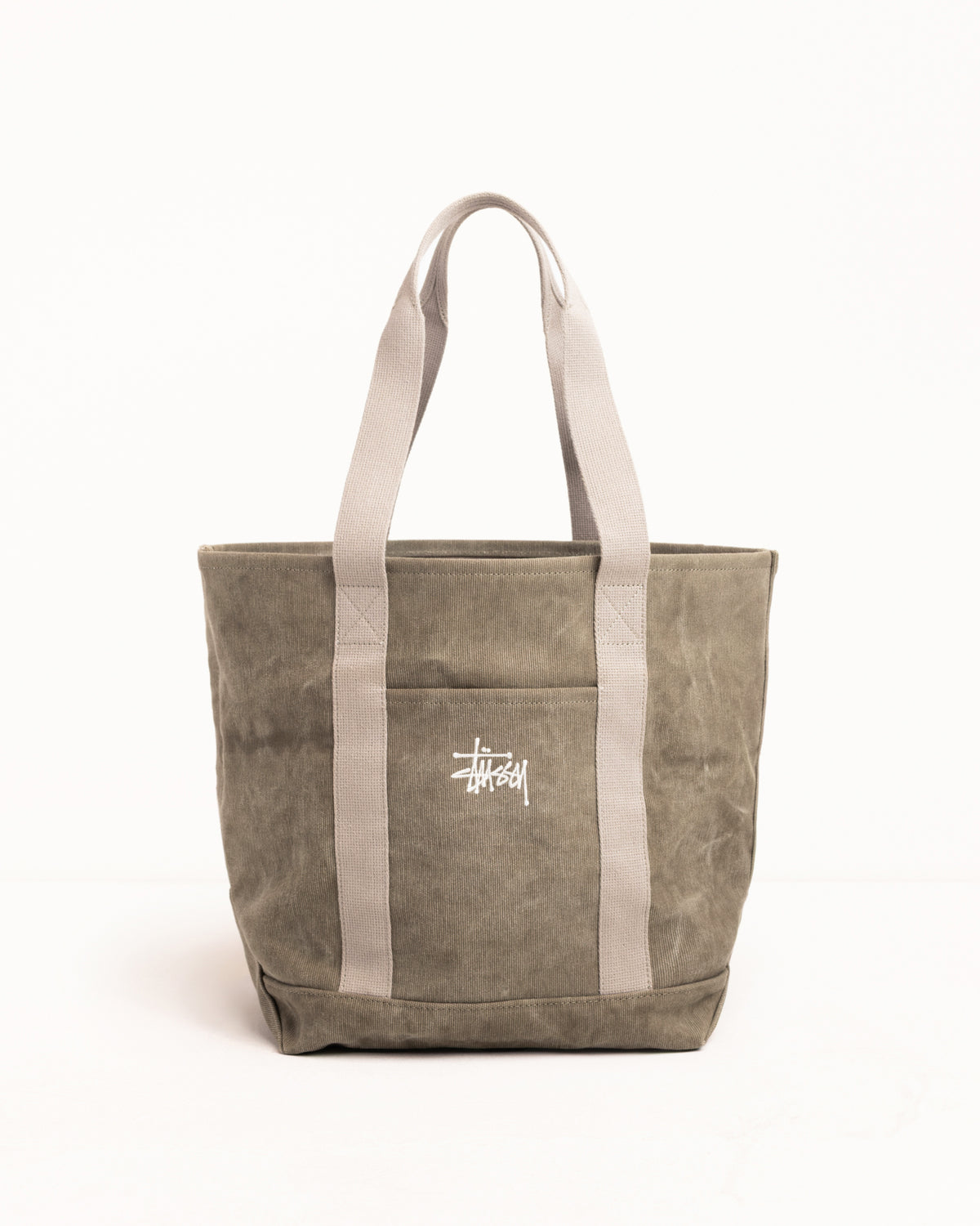 Waxed Canvas Market Tote – Stone | Accessories | Stüssy Japan