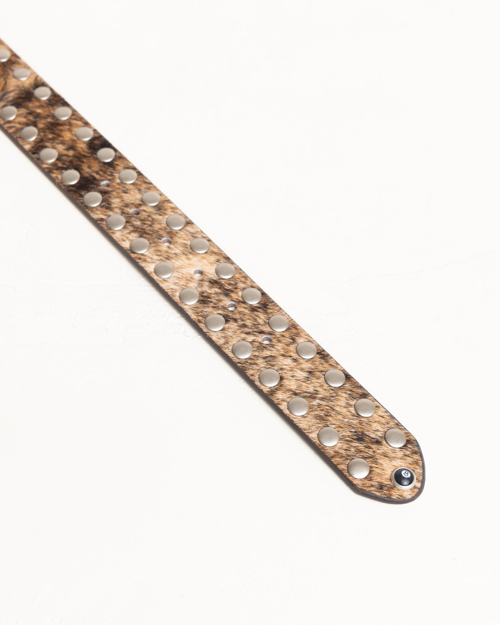 8 Ball Studded Belt - Cowhide | Accessories | Stüssy Japan