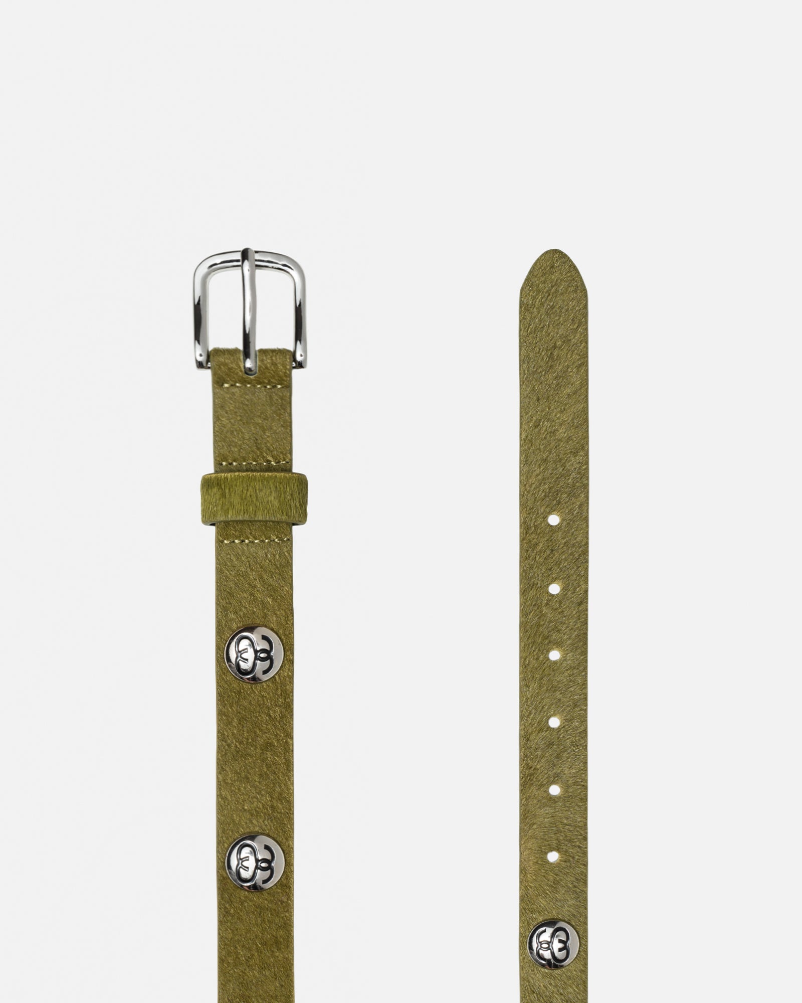 Ss-Link Studded Belt in hairy moss – Stüssy Japan