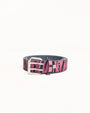 PUNCH OUT LEATHER BELT