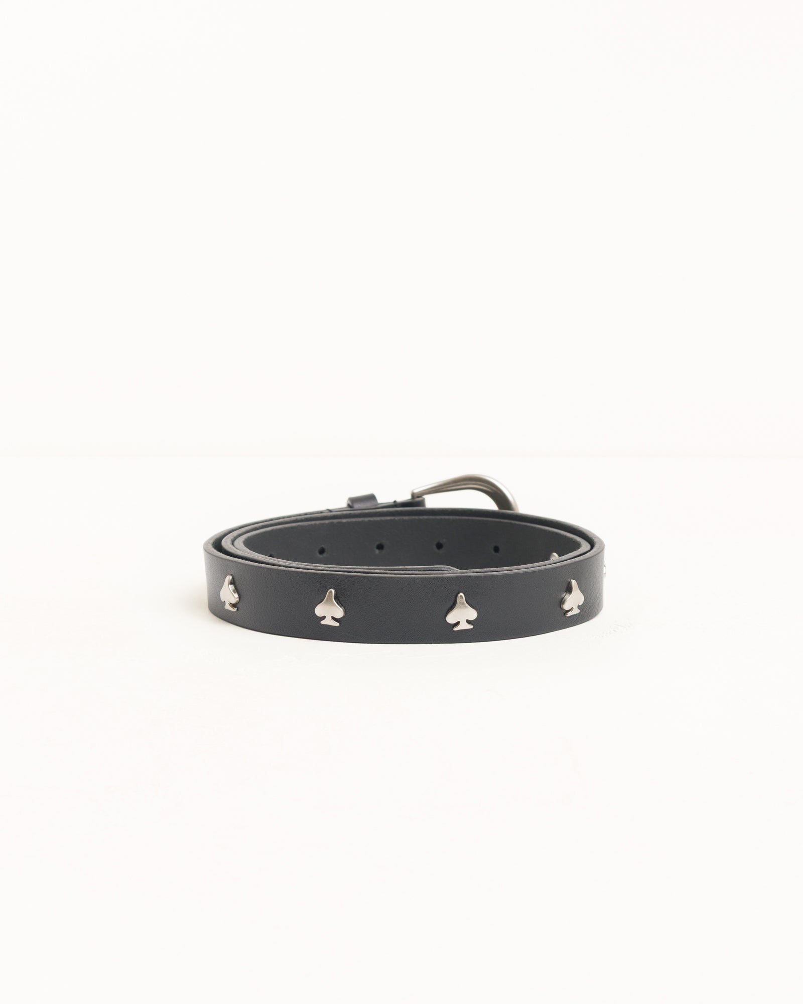Spade Emblem Belt - Black | Accessories | Stüssy Japan