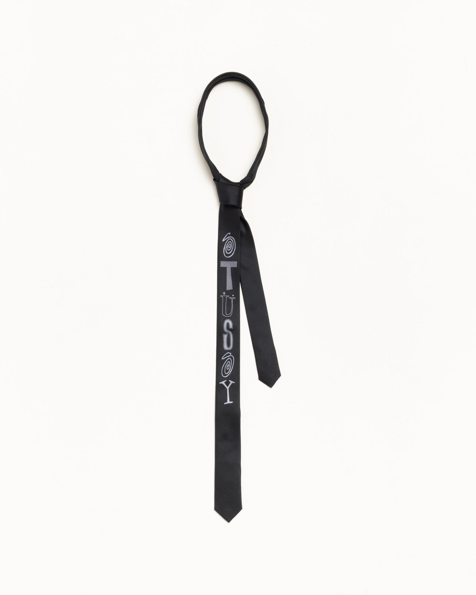 Ransom Jacquard Tie – Black | Accessories | Stussy Japan – Stüssy