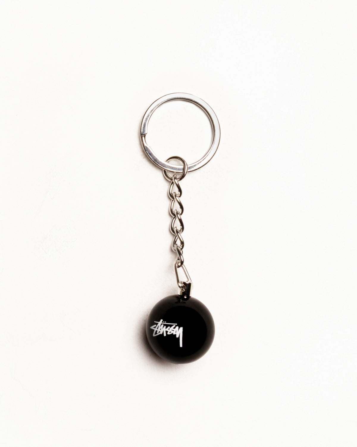 8 Ball Keychain – Black | Accessories | Stüssy Japan