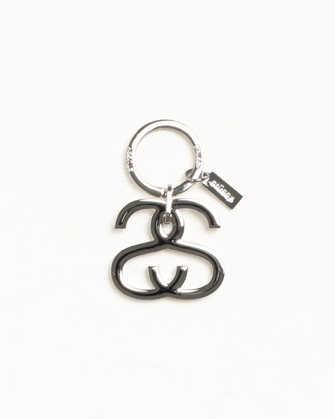 Ss Link Keychain Accessories In Silver
