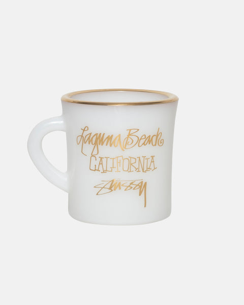 Stüssy Laguna Milk Glass Mug White Accessories