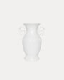 S HANDLE CERAMIC VASE