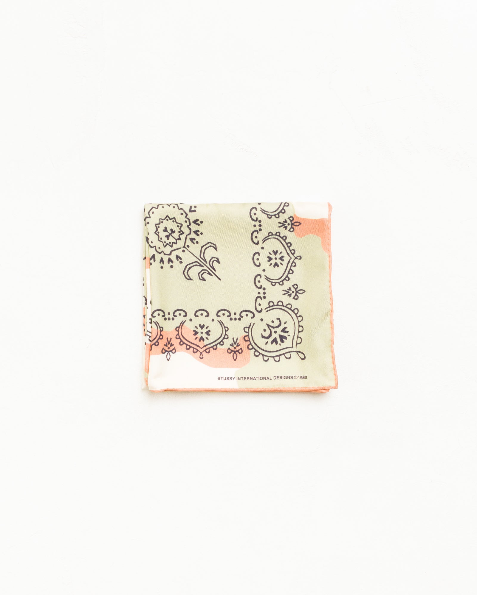 Pattern Silk Bandana Unisex In Camo