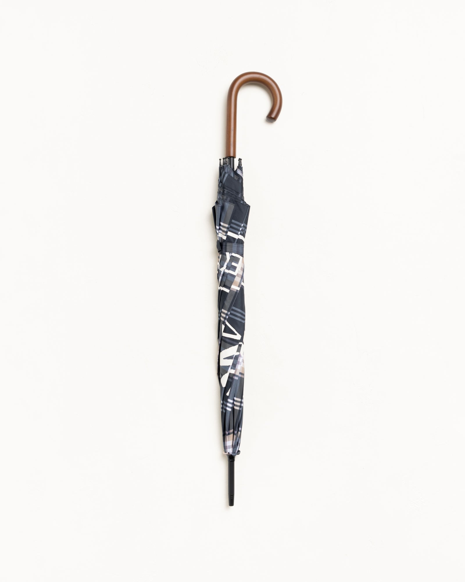 Dot Logo Umbrella Accessories In Grey Plaid