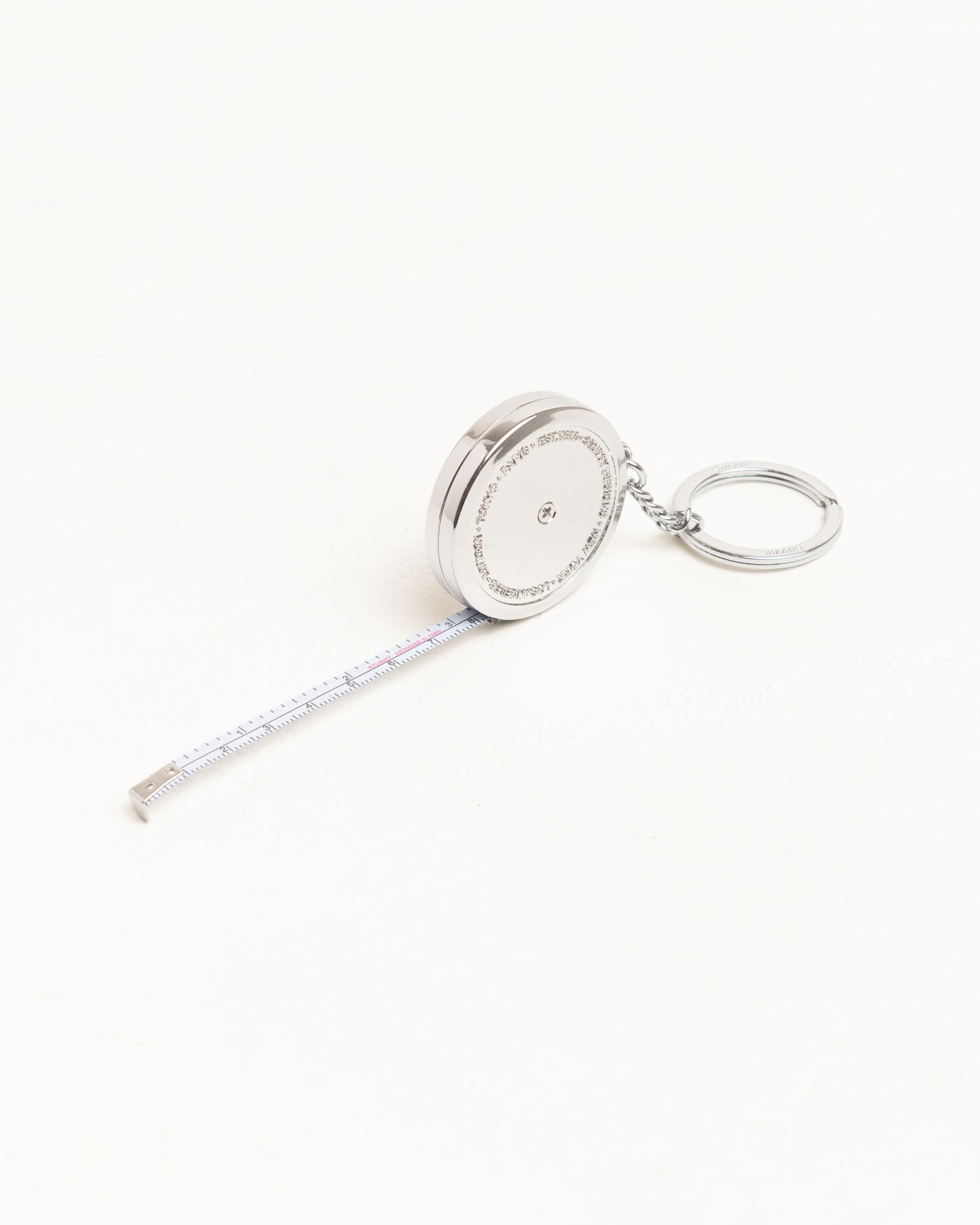 Stüssy メジャーリングテープ キーチェーン アクセサリー（ブラック）