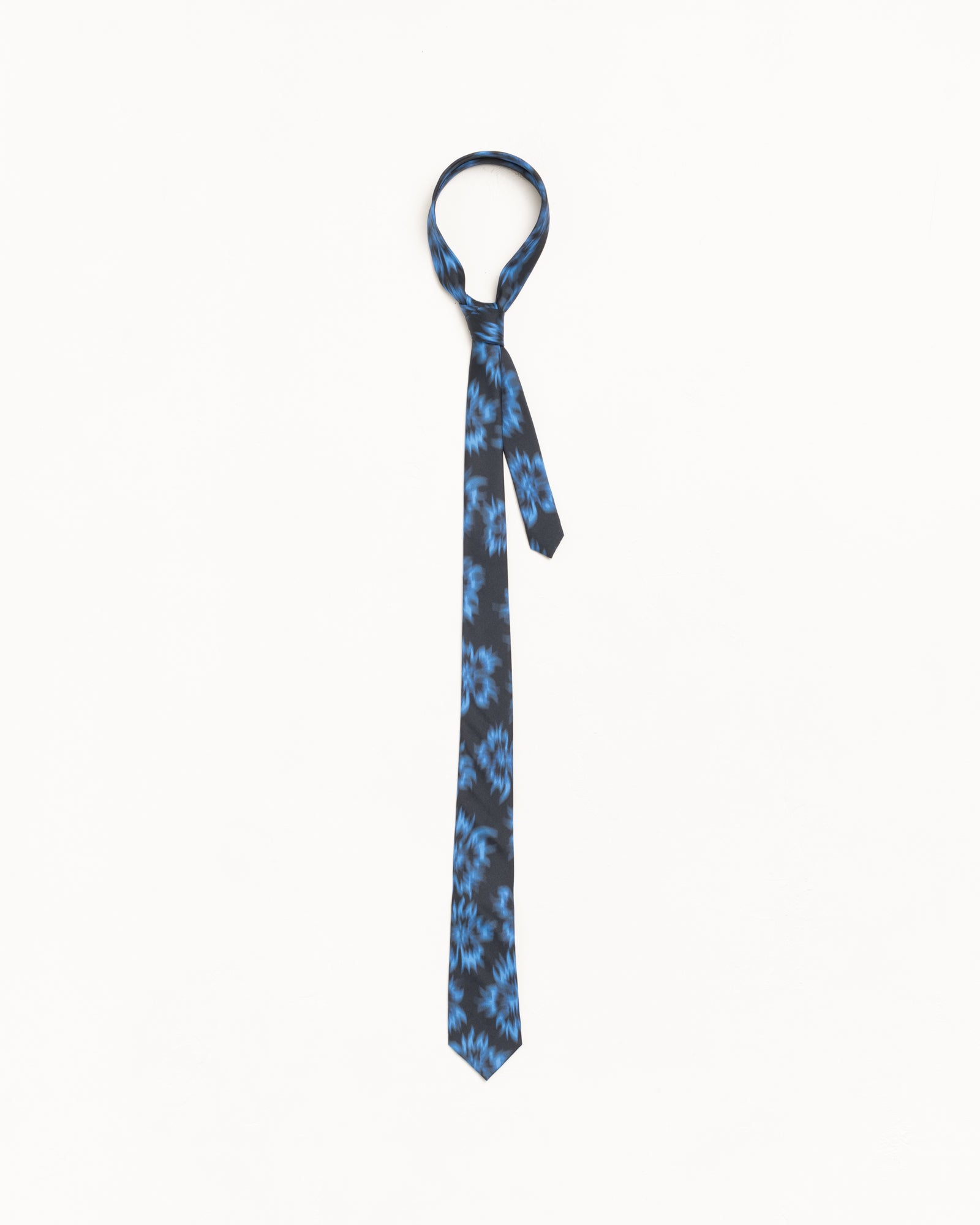Motion Flower Tie Accessories In Black