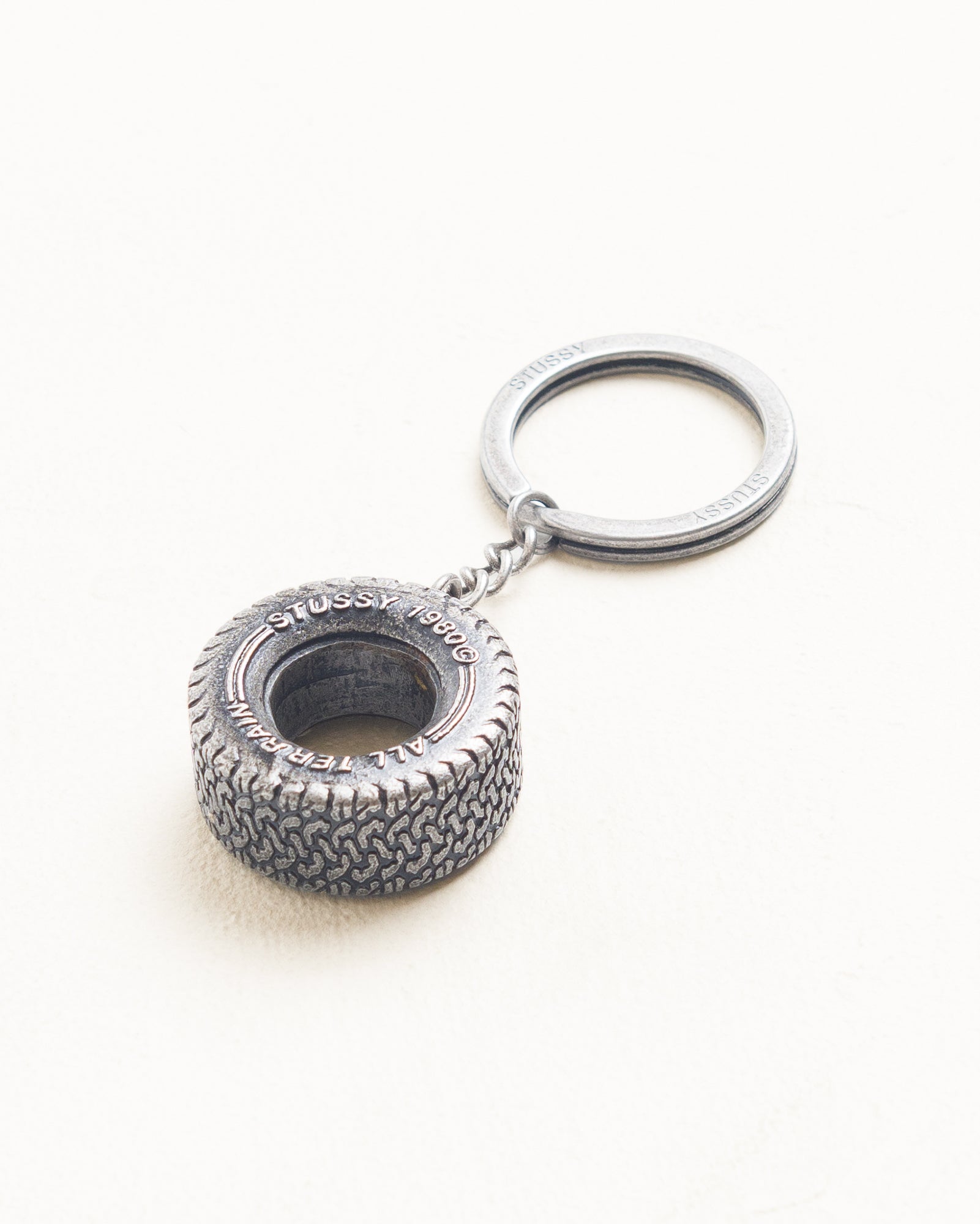 Tire Keychain – Silver | Accessories | Stüssy Japan