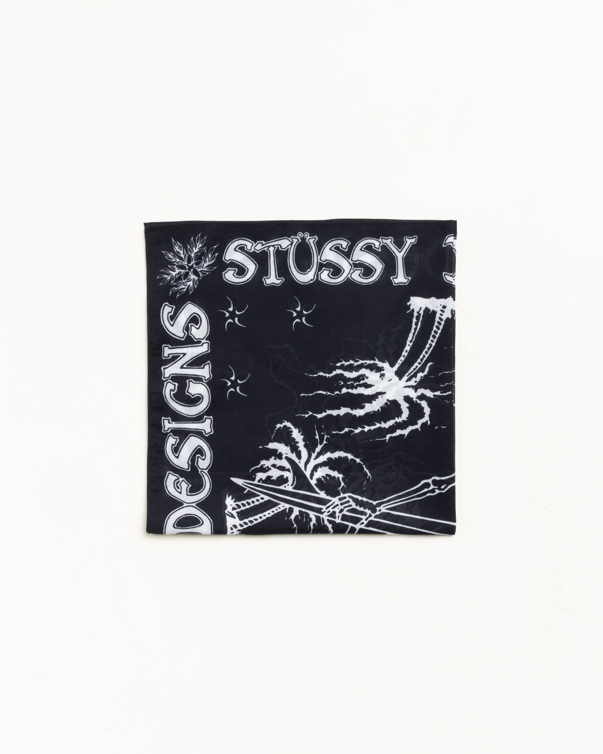 Surf Joker Bandana – Black | Accessories | Stüssy Japan
