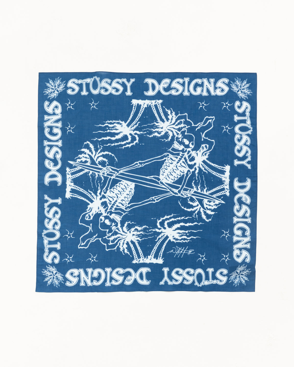 Surf Joker Bandana – Blue | Accessories | Stüssy Japan