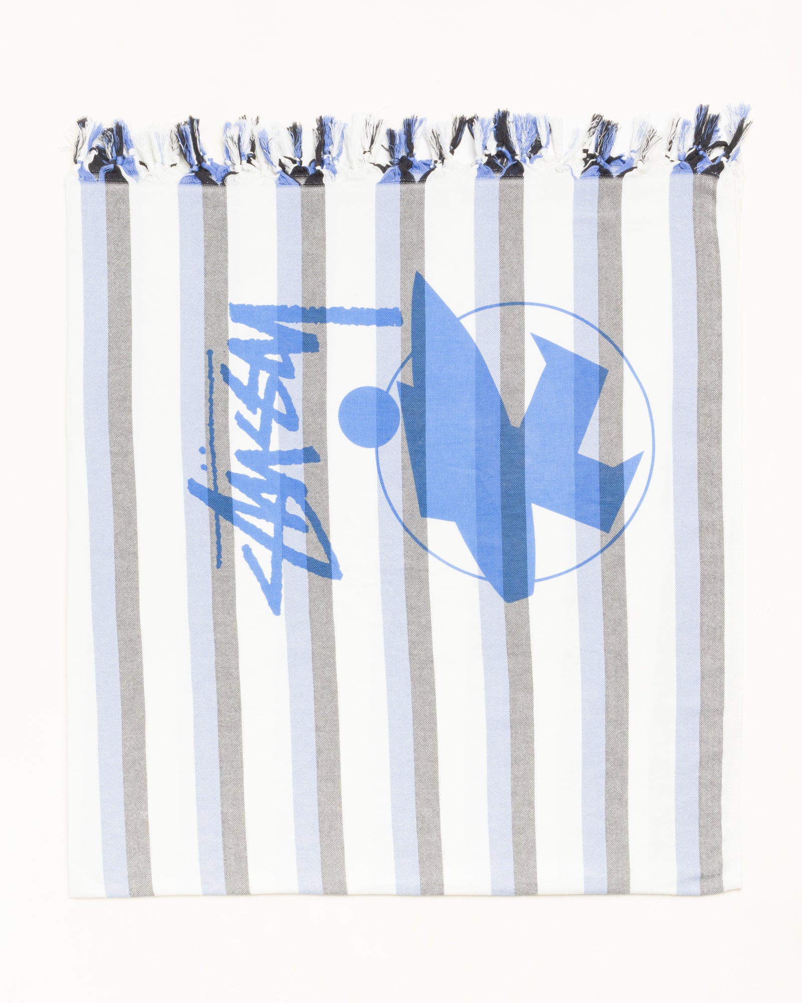 Stripe Surfman Beach Blanket – Blue | Accessories | Stüssy Japan