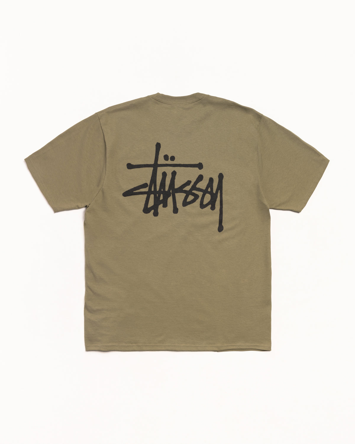 Basic Stüssy Tee – Army | Tees | Stüssy Japan