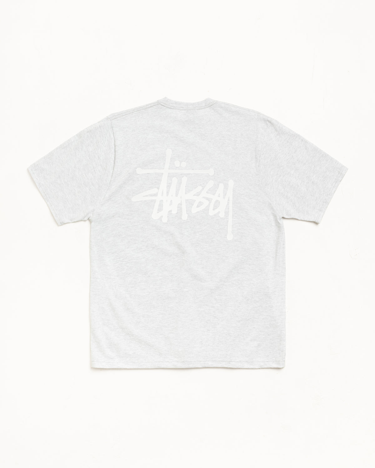 Basic Stüssy Tee – Ash Heather | Tees | Stüssy Japan
