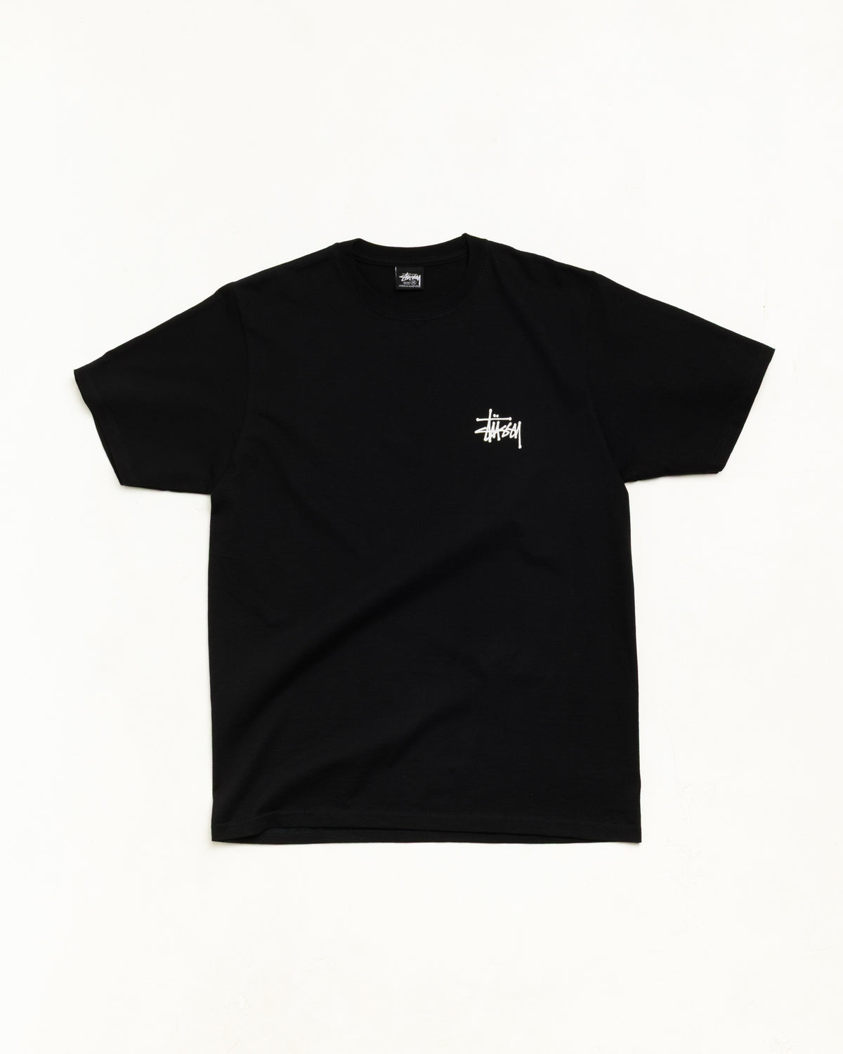 Basic Stüssy Tee - Black | Tees | Stüssy Japan