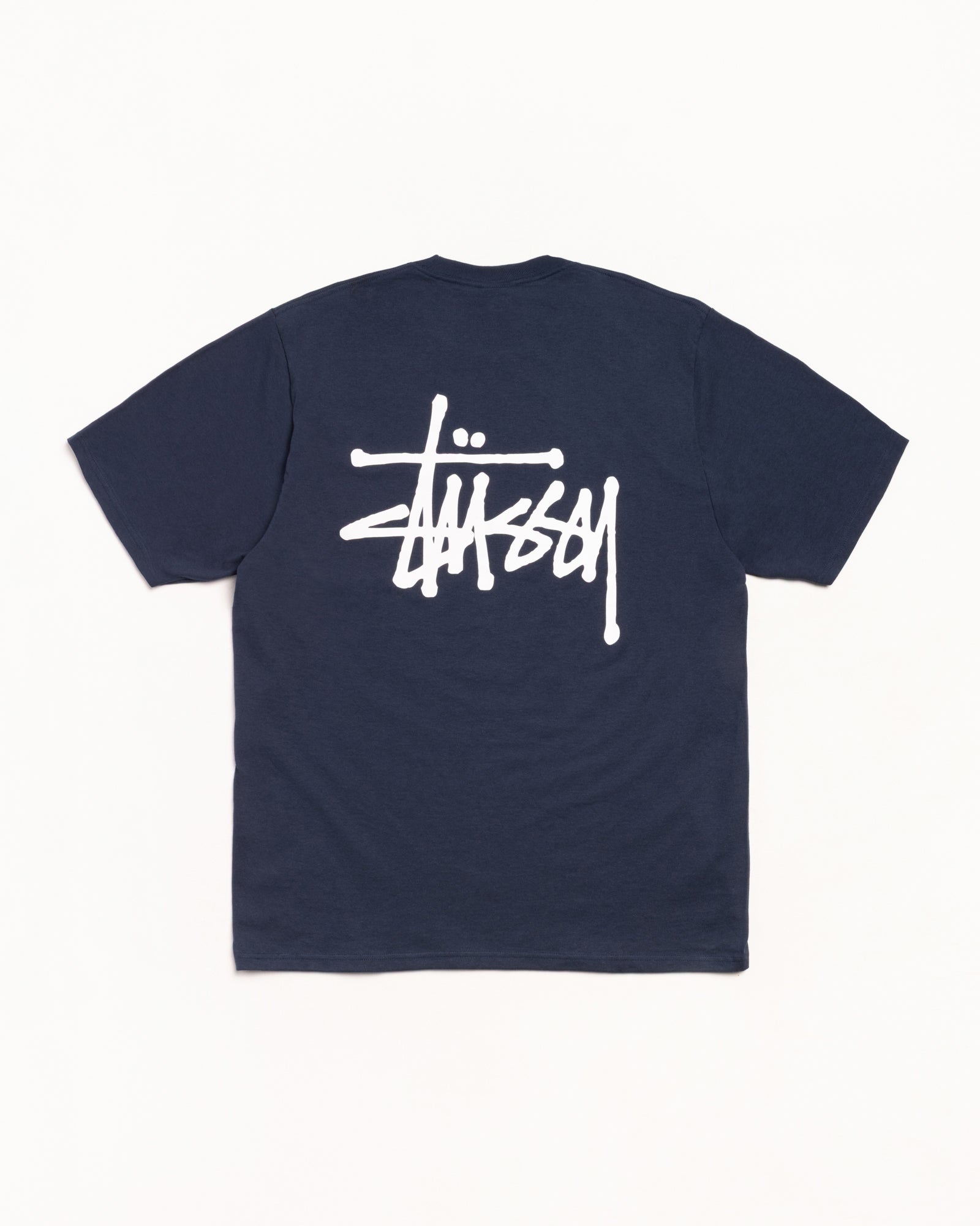 Basic Stüssy Tee – Navy | Tees | Stüssy Japan