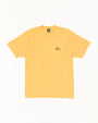 BASIC STÜSSY TEE PIGMENT DYED