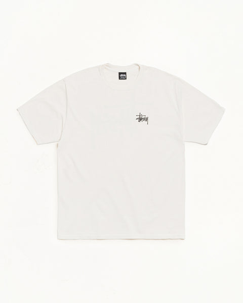 Basic Stussy Pig. Dyed Tee Mens Short Sleeve In Natural