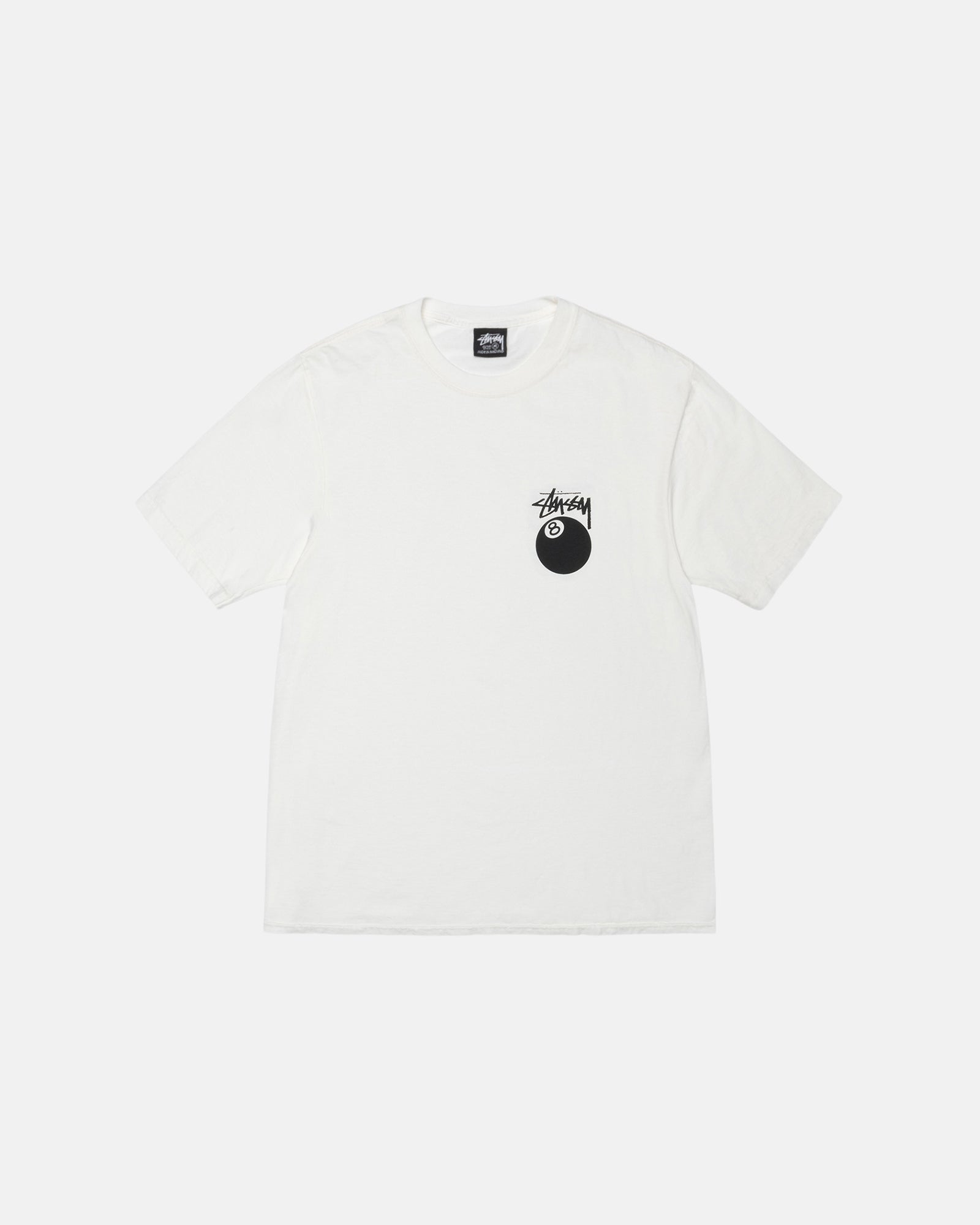 Stüssy 8 Ball Tee Pigment Dyed Natural Shortsleeve