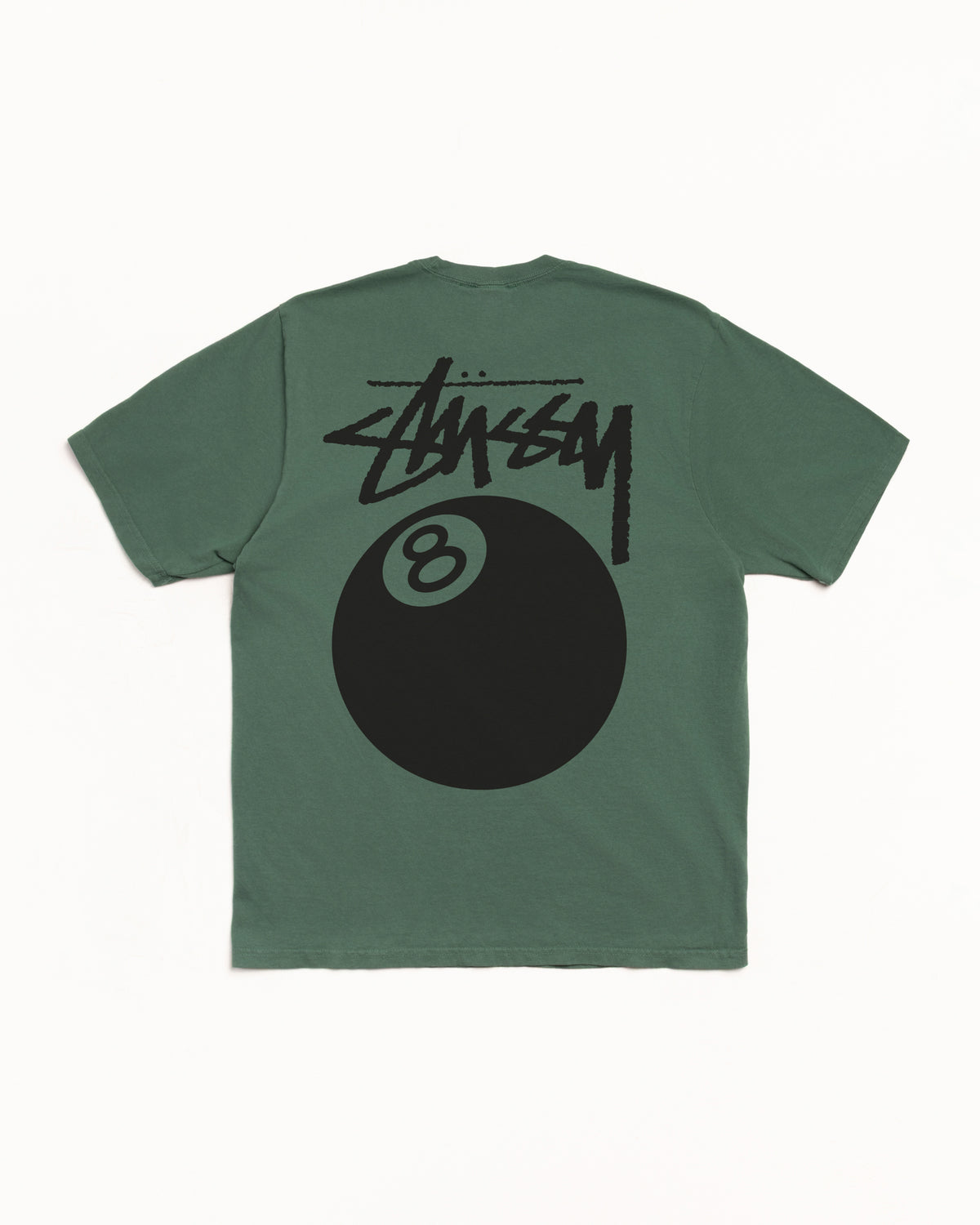 8 Ball Pigment Dyed Tee - Mens Short Sleeve T-Shirt | Stussy 
