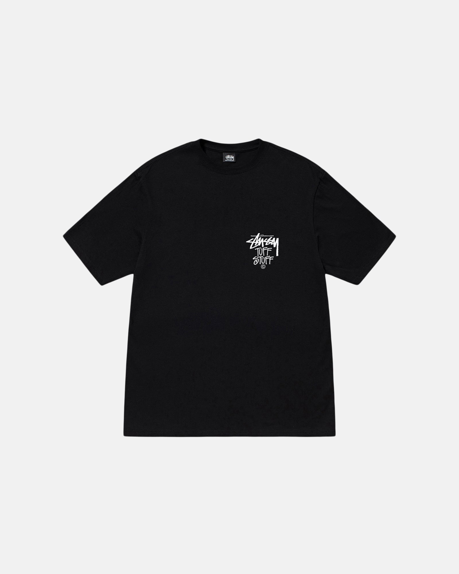 Tuff Stuff Tee in black – Stüssy Japan