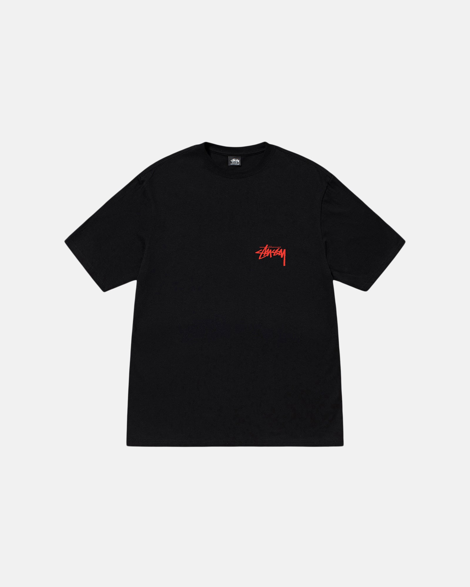 Stüssy Shells Tee Black Shortsleeve