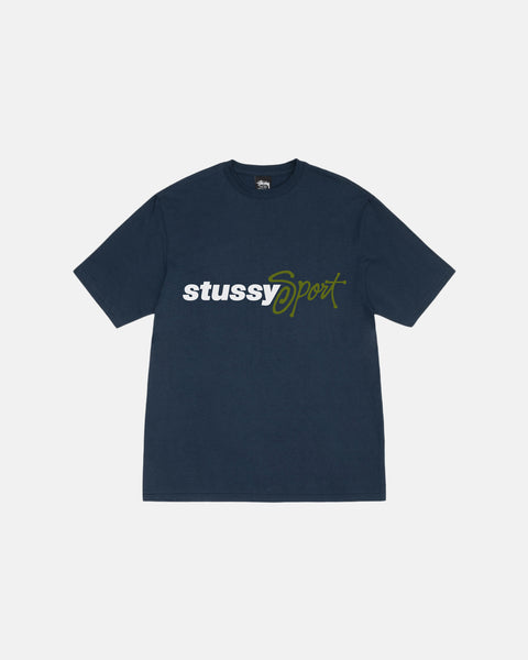 人気 STUSSY 師杜西 Tee 中国語 ステューシー 漢字 NAVY 紺 ネイビー