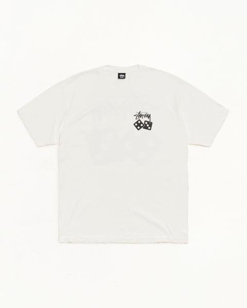 Dice Pig. Dyed Tee Mens Short Sleeve In Natural