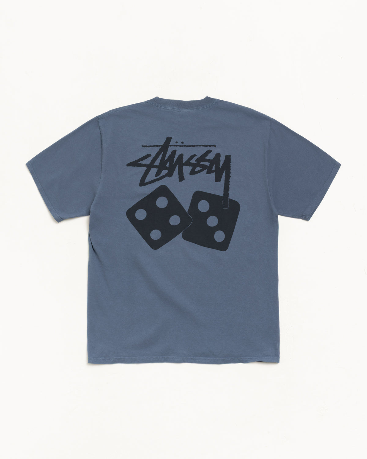 Dice Tee Pigment Dyed – Navy | Tees | Stüssy Japan
