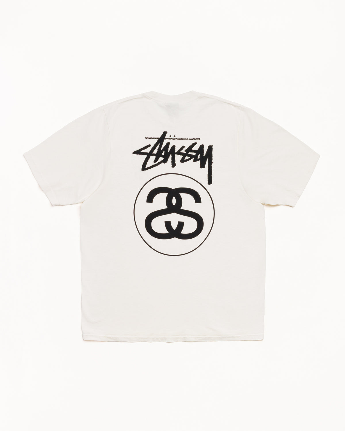 Stock Link Tee Pigment Dyed – Natural | Tees | Stüssy Japan