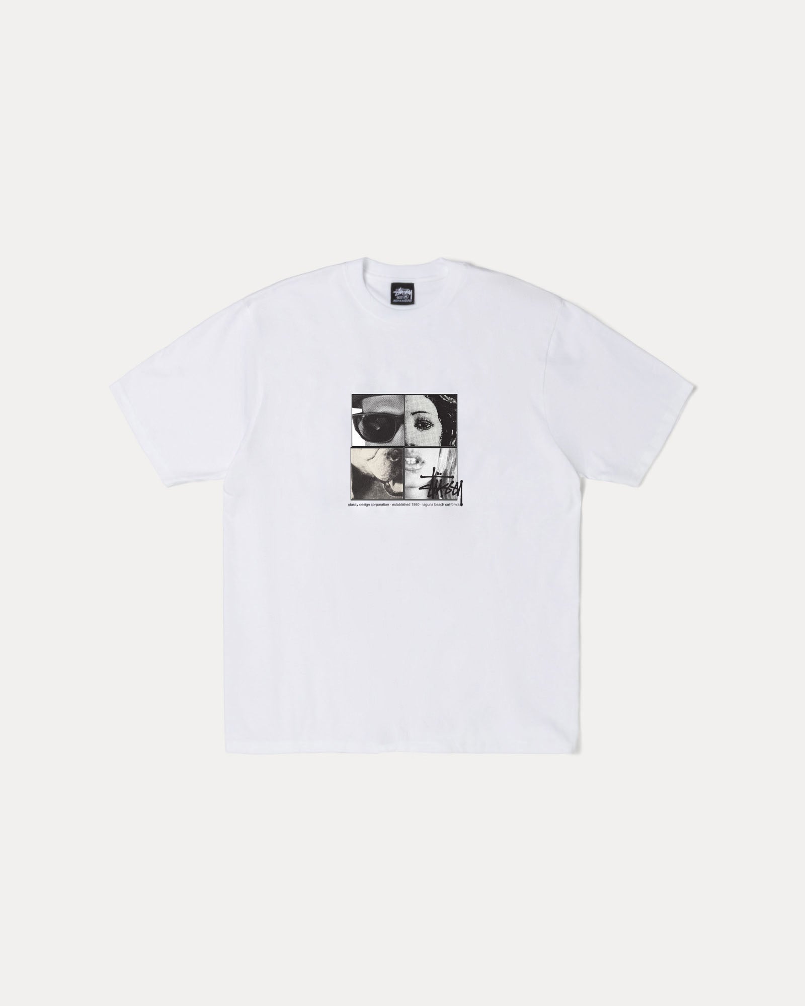 Personalities Tee Mens Short Sleeve In White