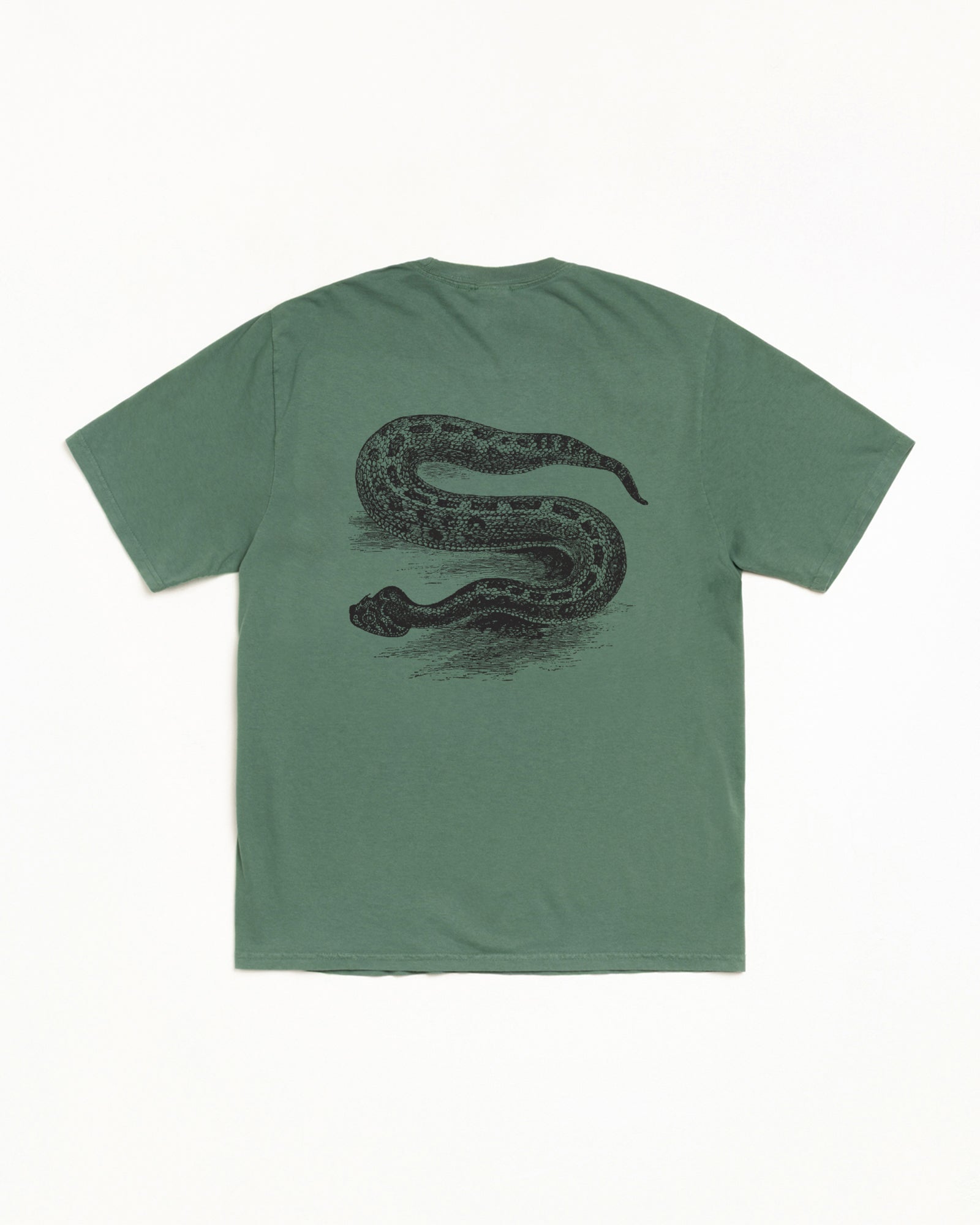 Serpent Tee Pigment Dyed – Pine | Tees | Stüssy Japan