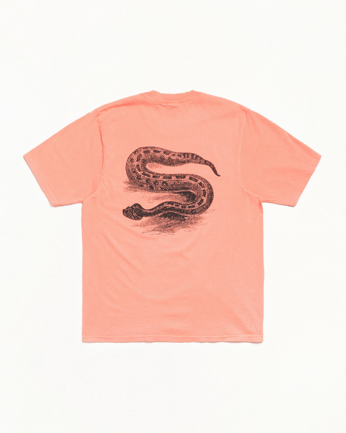 Serpent Tee Pigment Dyed – Sherbert | Tees | Stüssy Japan