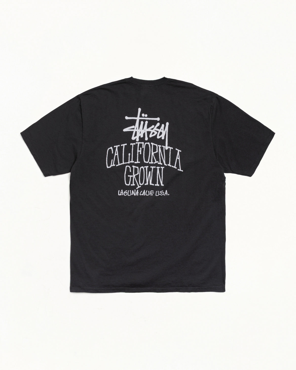 Cali Grown Tee Pigment Dyed – Faded Black | Tees | Stüssy Japan