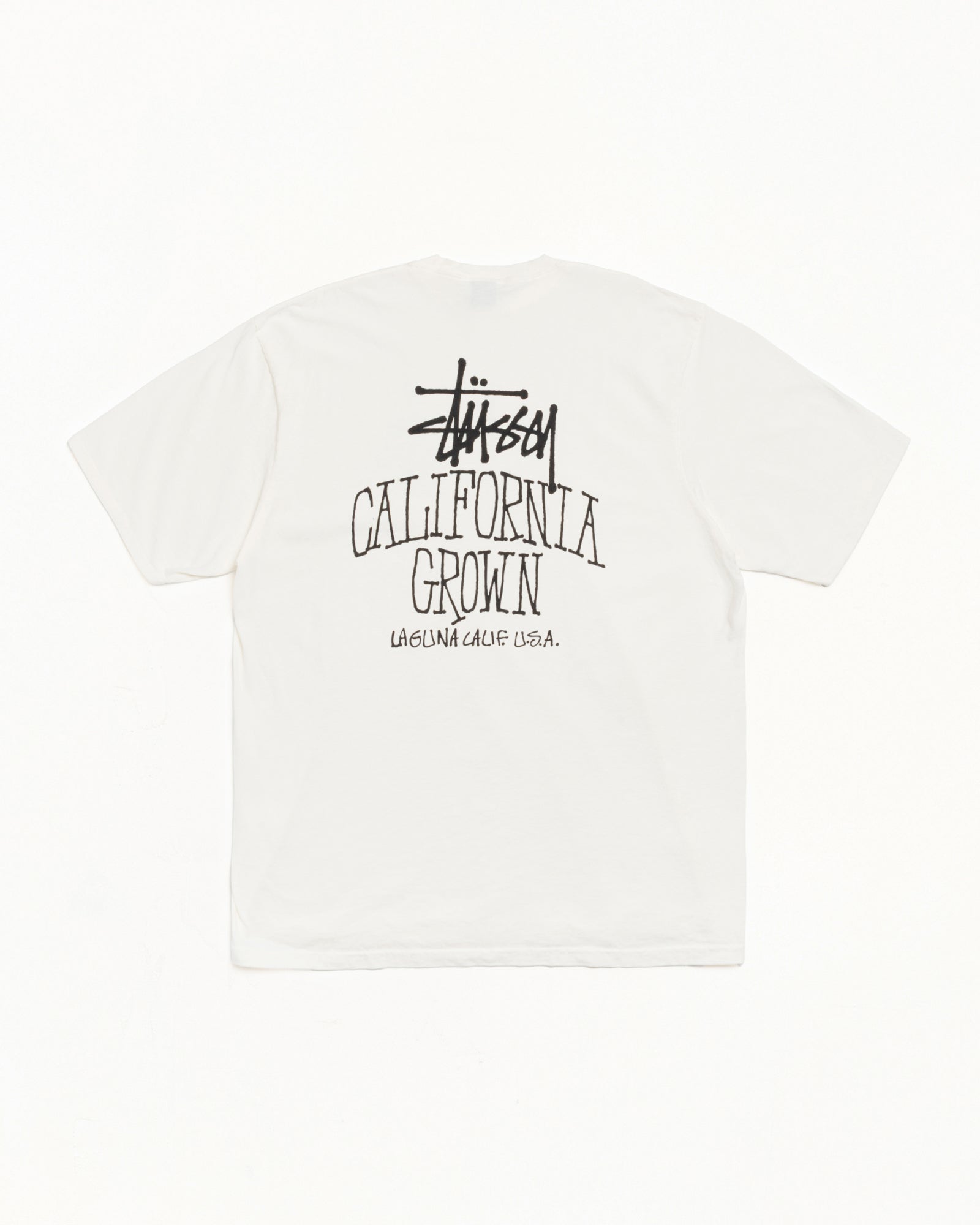 ◆正規品◆STUSSY CALIFORNIA GROWN TEE PIGMENT DYED◆関税込◆ Cali Grown Tee Pigment Dyed – Natural | Tees | Stüssy Japan