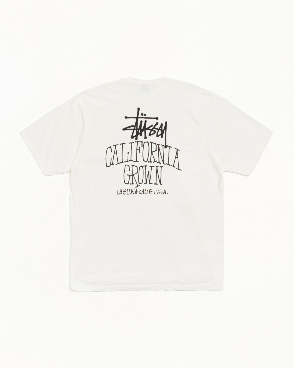 Cali Grown Tee Pigment Dyed – Natural | Tees | Stüssy Japan