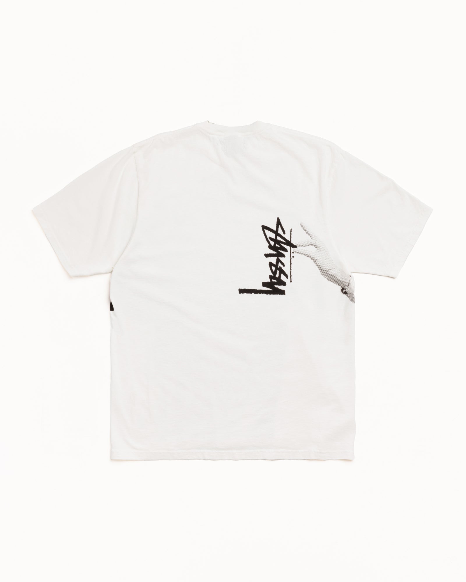 stussy ストューシー　paris tee プリント Tシャツ L ホワイト STUSSY - STOCK PARIS TEE 