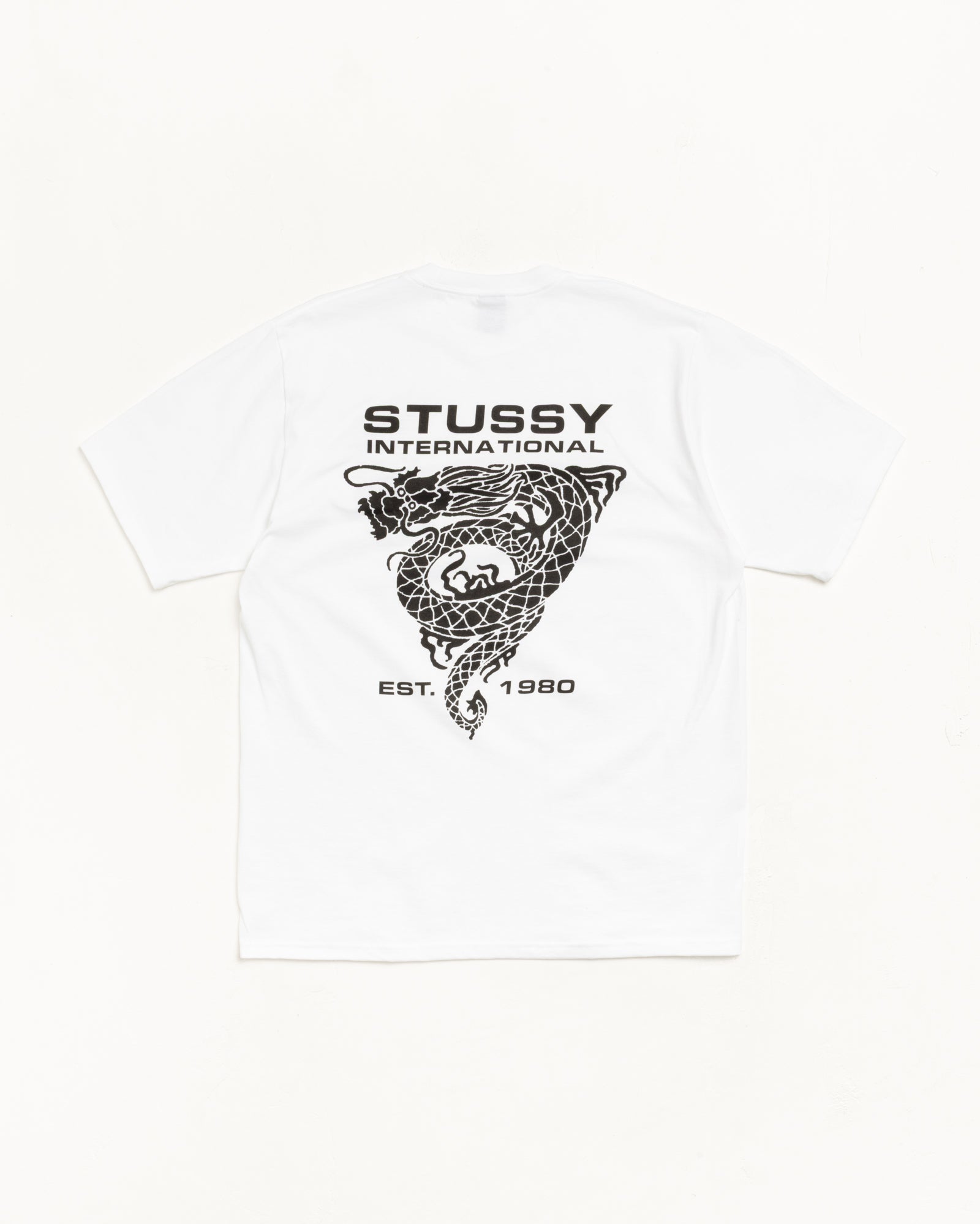 Dragon Tee Mens Short Sleeve In White