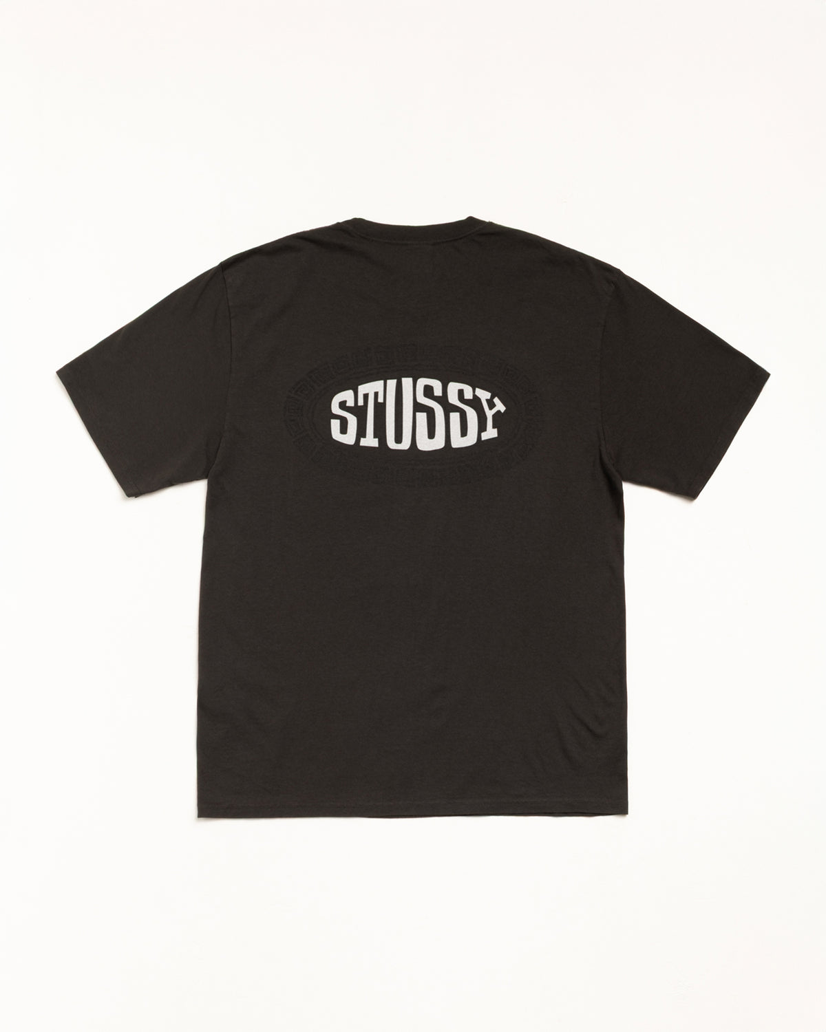 Tile Oval Tee Pigment Dyed – Faded Black | Tees | Stüssy Japan