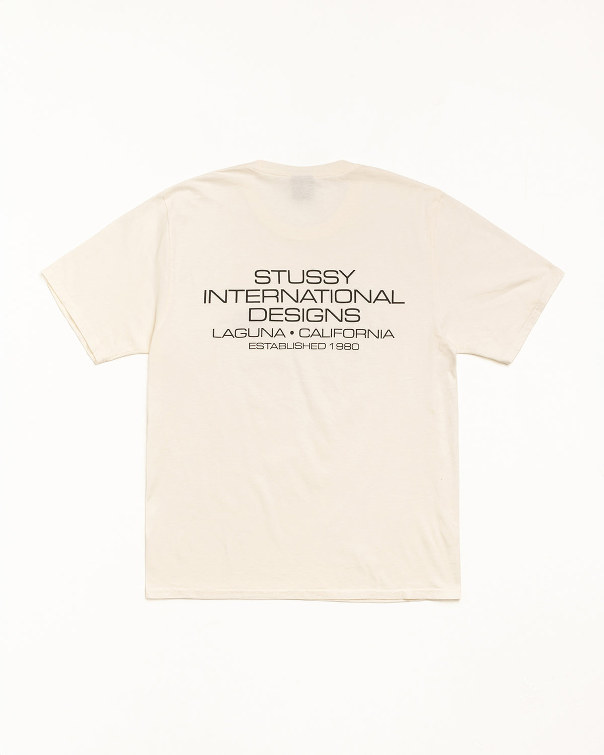 International Design Tee Pigment Dyed – Natural | Tees | Stüssy Japan