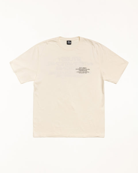 International Design Pig Dyed Mens Short Sleeve In Natural