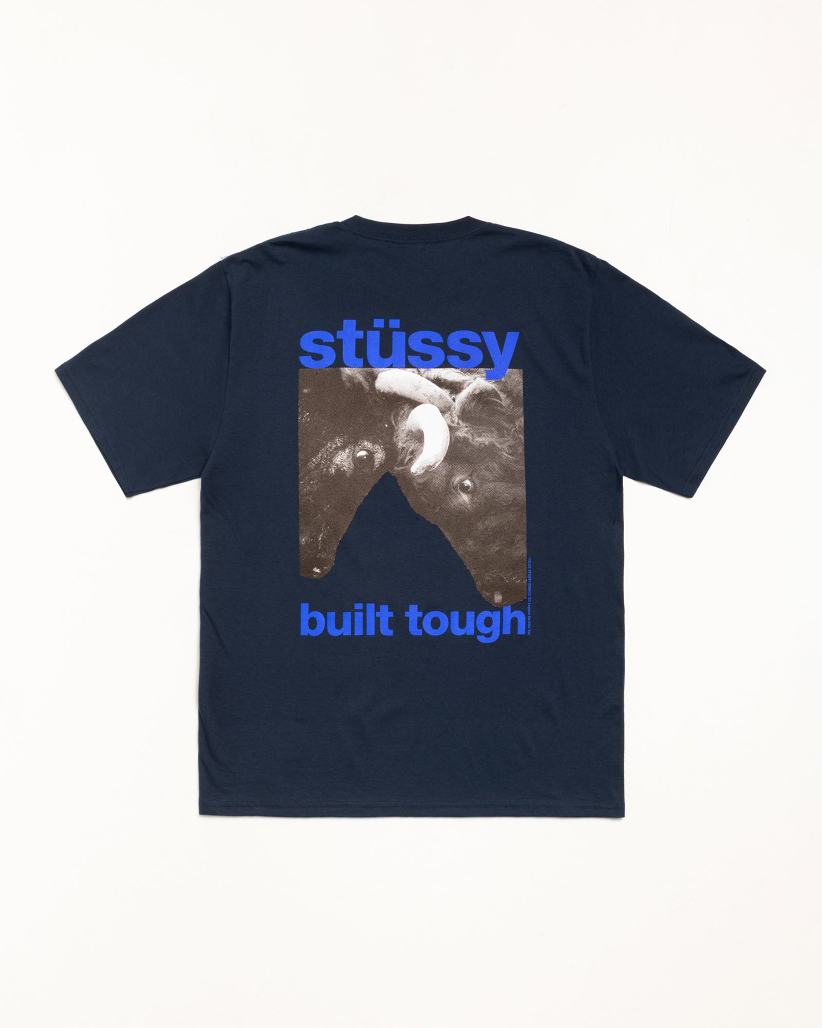 STUSSY　ステューシー　Tシャツ　半袖　ネイビー　センターロゴ STUSSY ステューシー Tシャツ 半袖 ネイビー センターロゴ STUSSY