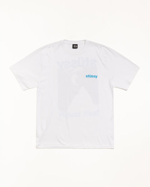 Built Tough Tee Mens Short Sleeve In White